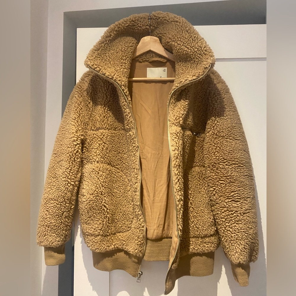 Aritzia Teddy Jacket (Sherpa jacket) - Picture 3 of 12